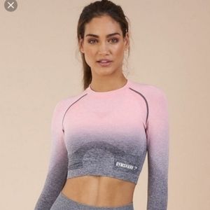 Gymshark ombre crop